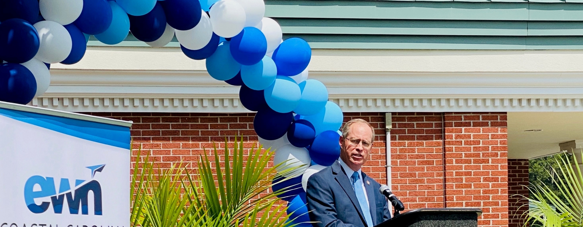 Congressman Murphy Speaking at EWN Airport