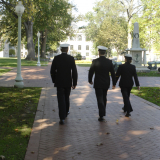 Naval Academy students in Annapolis