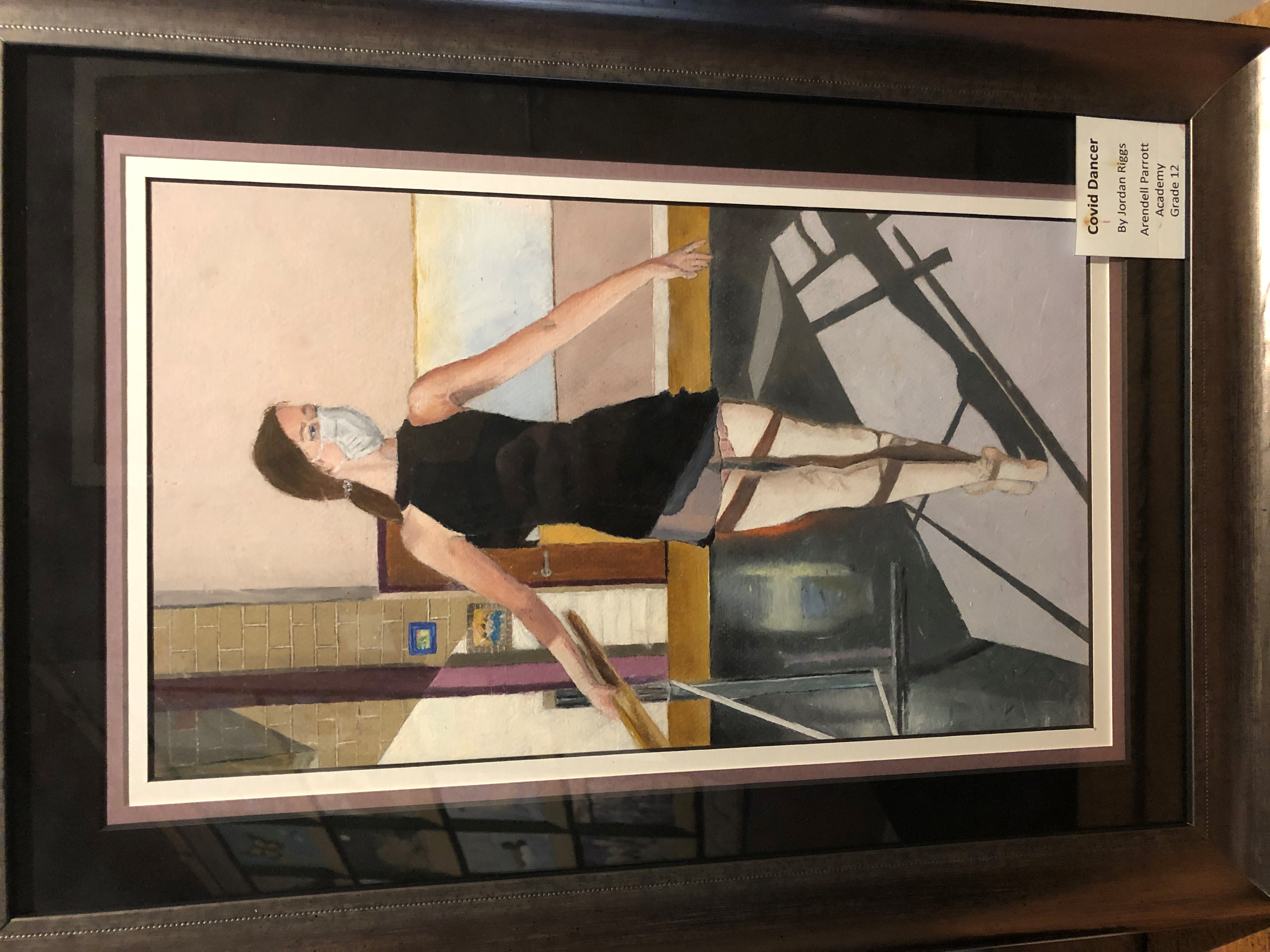 COVID Dance by Jordan Riggs (Arendell Parrott Academy – Grade 12)